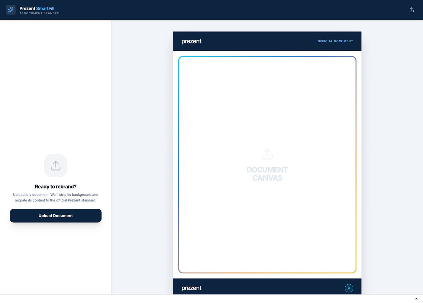 Branded document generator