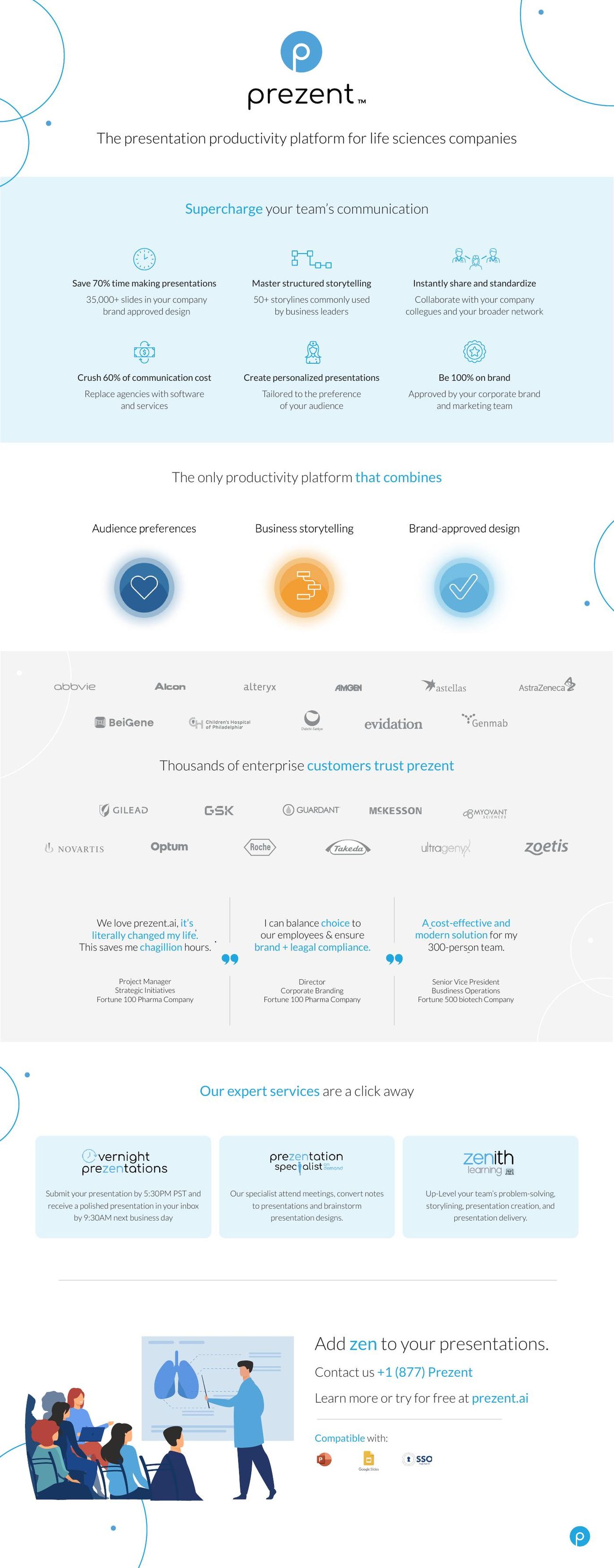 Medical sales one pager